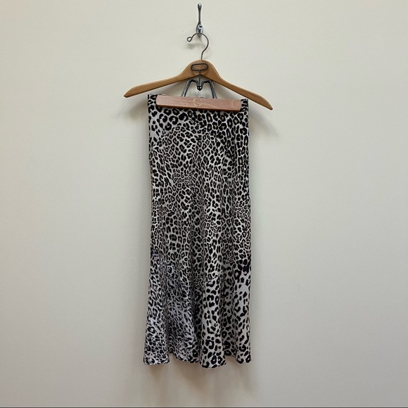 ANTHROPOLOGIE | jungle cat printed skirt - Picture 1 of 2